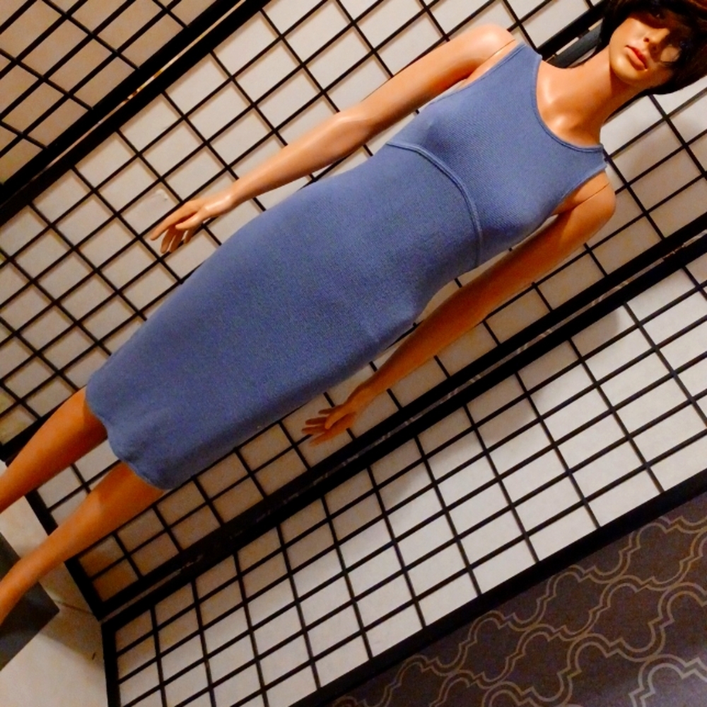 Bodycon Crew Neck Sleeveless dress